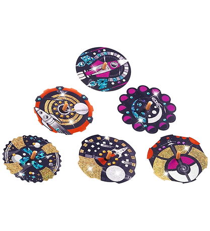 Djeco 공예 세트 - 직접 만들어 보세요 - 팽이 - 로켓