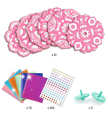 Djeco 공예 세트 - DIY - 팽이 - 꽃