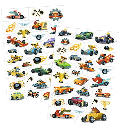 Djeco Tattoos - Autos