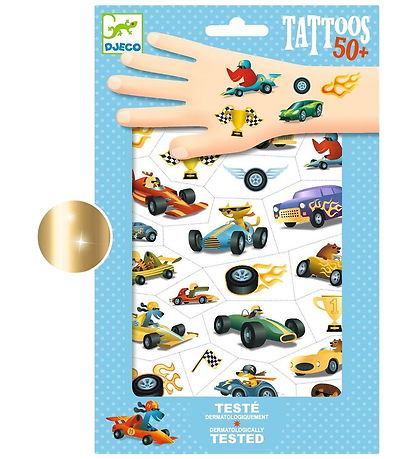 Djeco Tattoos - Autos