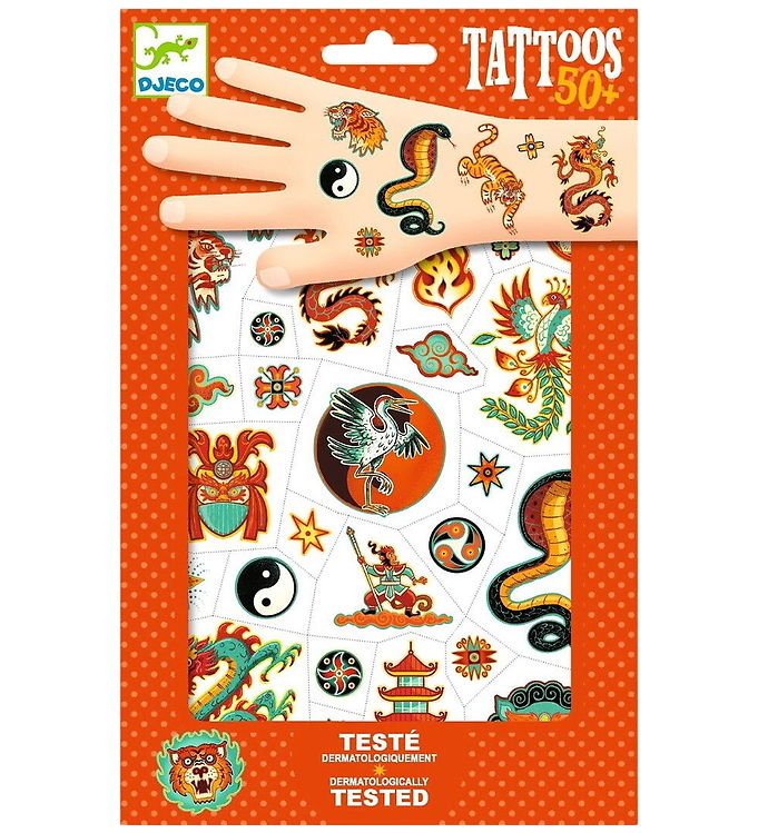 Djeco Tatoveringer - Asien