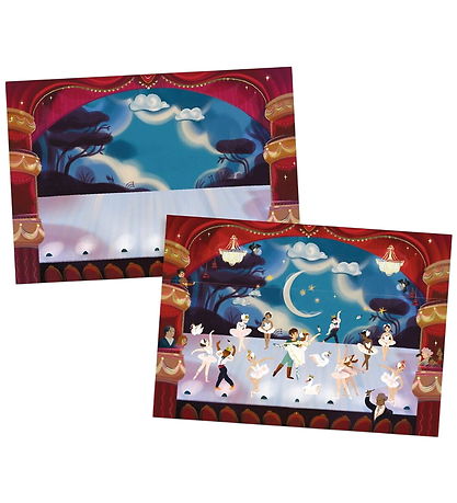 Djeco Malebog - Overføringsbilleder - Balletdansere