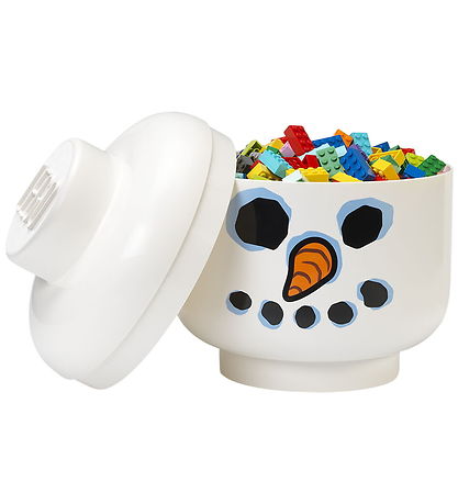 LEGO® Storage Opbevaringsboks - Stor - Snowman Head - 27 cm