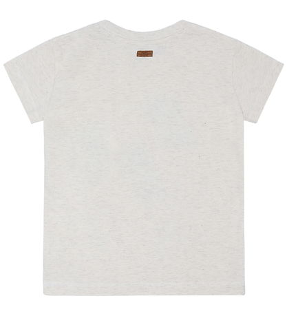 Hust and Claire T-shirt - Anton - Whisper Melange m. Racerbiler