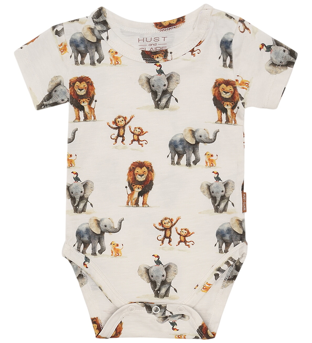 Hust and Claire Body k/ä - Billy - Ivory m. Tiere - Hust and Claire - 1½ Jahre (86) - Body K/Ä