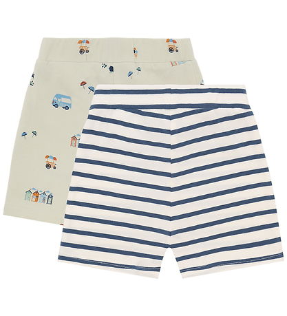 Hust and Claire Shorts - 2-pak - Hau - Green Foam