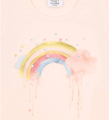 Hust and Claire T-shirt - Alma - Quartz m. Regnbue