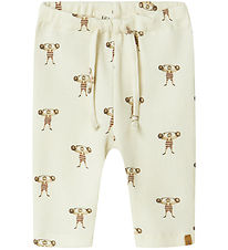 Lil' Atelier Trousers - Rib - NbmGavo - Turtledove/Strongman