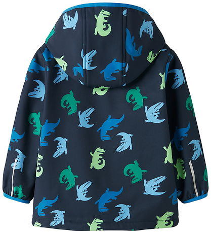 Name It Softshelljakke - NmmAlta05 - Dark Sapphire/Crocodile