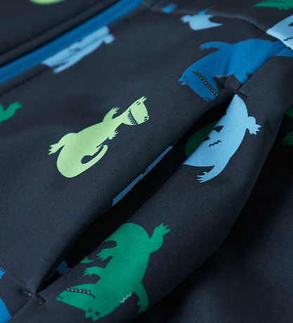 Name It Softshelljakke - NmmAlta05 - Dark Sapphire/Crocodile