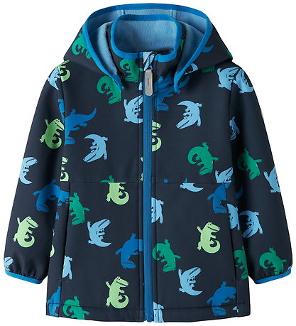 Name It Softshelljakke - NmmAlta05 - Dark Sapphire/Crocodile