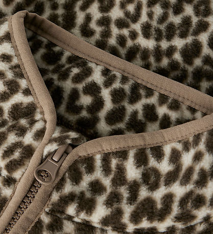 Name It Fleecejakke - NmfMeeko - Peyote m. Leopard