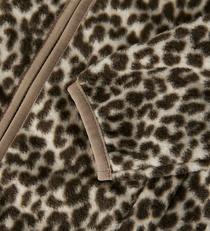 Name It Fleecejakke - NmfMeeko - Peyote m. Leopard
