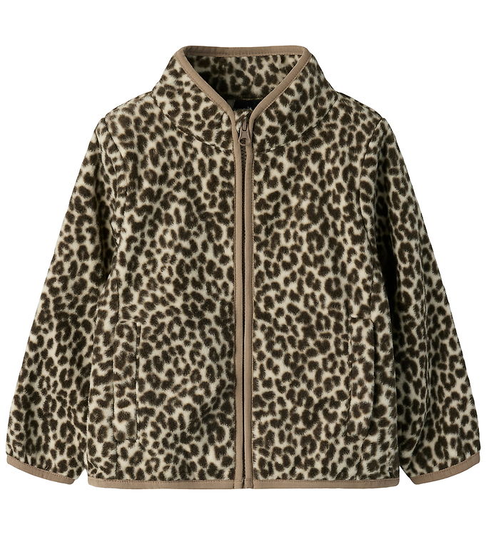 Name It Meeko - Børne Fleecejakke - Brun - 104