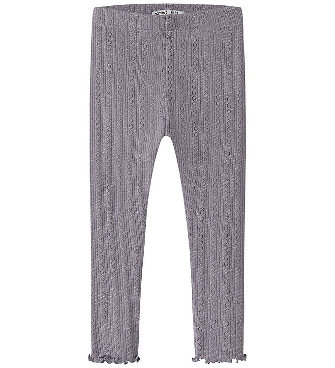 Name It NmfBlitta - Børne Leggings - Lilla - 98