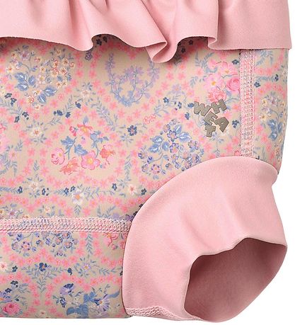 Wheat Blebadebukser - Rita - Pink Heart Flowers