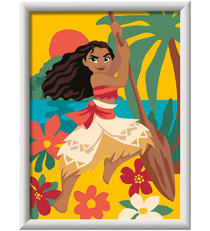 Ravensburger Paint By Numbers - 15 Farver - CreArt Vaiana‘s Adve