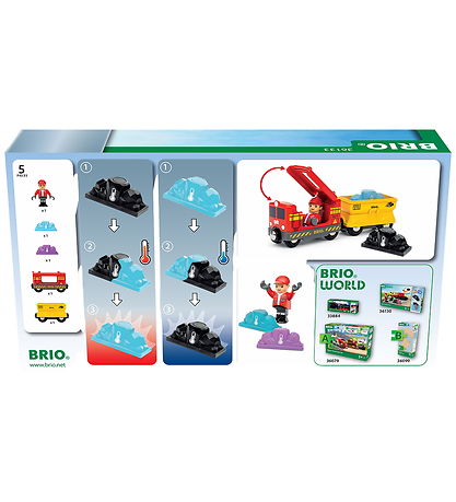 BRIO World Tog M. Ædelstene - 5 Dele - 36133