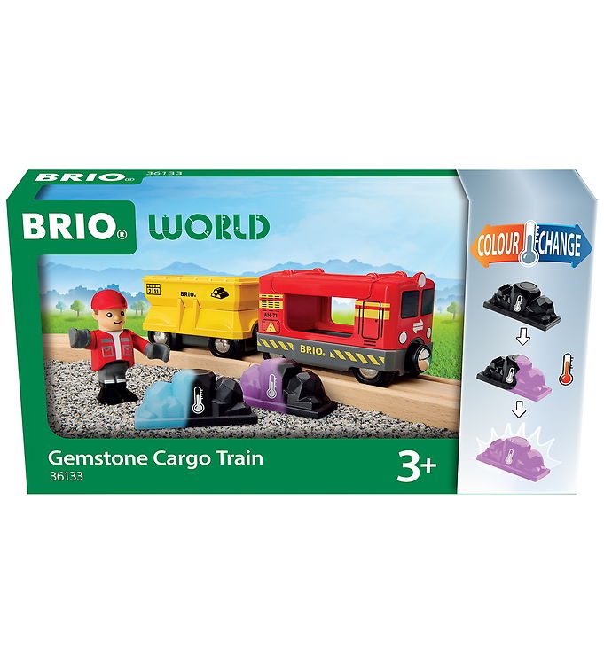 BRIO World Ædelstens-godstog - 36133 - Colour Change - 5 Dele