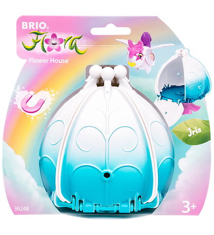BRIO Flora Blomsterhus m. Figur - Iris