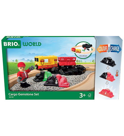 BRIO World Cargoset m. Ædelstene - 36130