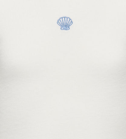 Kids Only T-shirt - Rib - KogElva - Cloud Dancer/Seashell/Allure