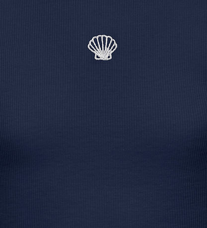 Kids Only T-shirt - KOgElva - Navy Blazer/Seashell/Cloud Dancer