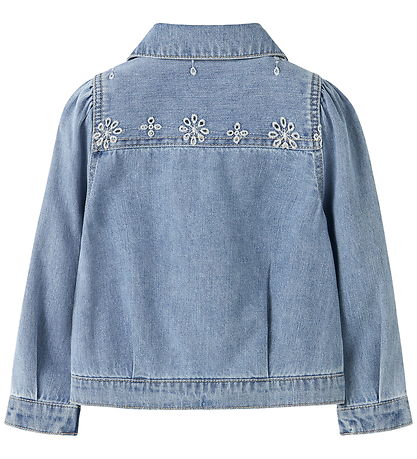 Name it Denimjakke - NmfHarper - Light Blue Denim/Anglaise