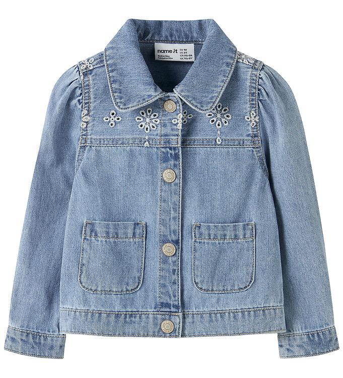 Name It Harper - Børne Denimjakke - Blå - 92