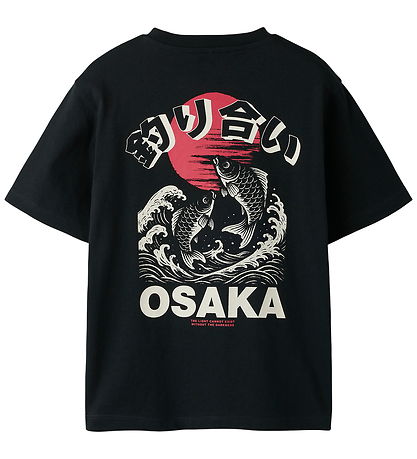 Name it T-shirt - NkmFabio - Black Beauty