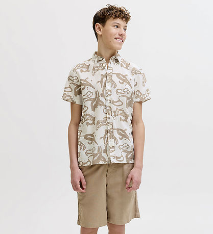 Jack & Jones Skjorte - JorMontauk - Bright White