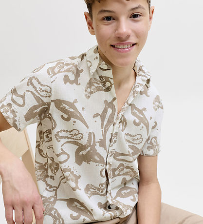 Jack & Jones Skjorte - JorMontauk - Bright White