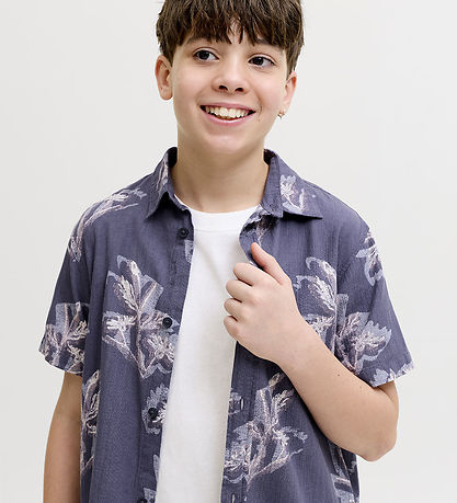 Jack & Jones Skjorter - JorMontauk - Odyssey Gray