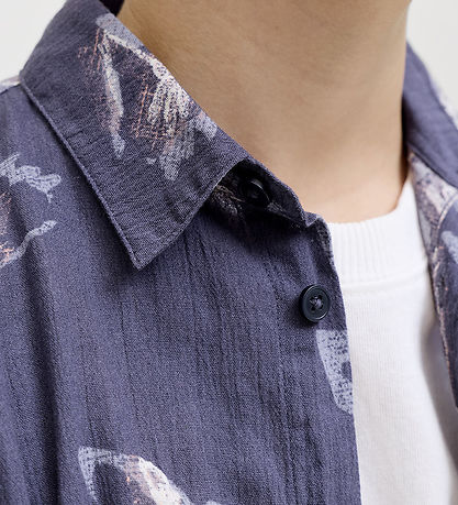 Jack & Jones Skjorter - JorMontauk - Odyssey Gray