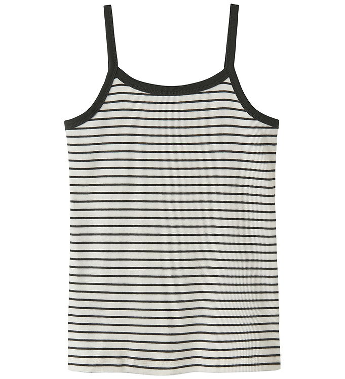 LMTD Top - NlfHinaja - White Alyssum/W. Pirate Black