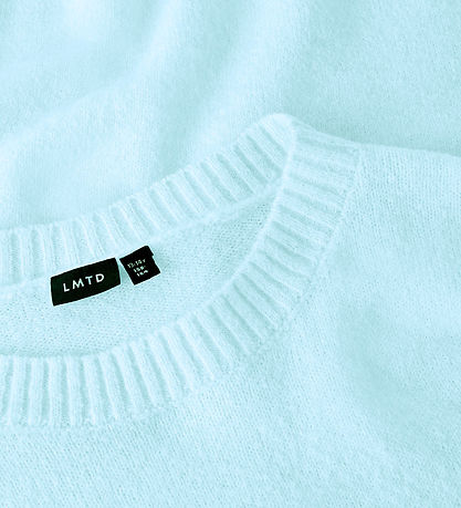 LMTD Bluse - NlfBynt - Strik - Ice Water