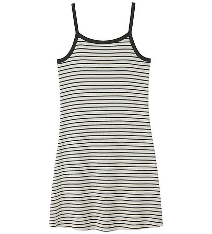 LMTD Kjole - NlfHinaja - White Alyssum/w.Pirate Black