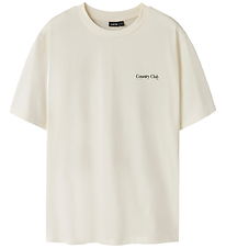 LMTD T-shirt - NlfCountry - White Alyssum/W.Pink-A-Boo