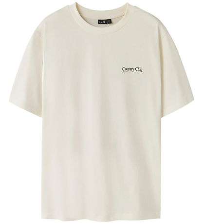 LMTD T-shirt - NlfCountry - White Alyssum/W.Pink-A-Boo