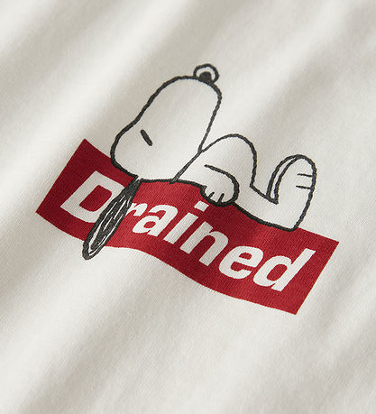 LMTD T-shirt - NlNaffy - White Alyssum