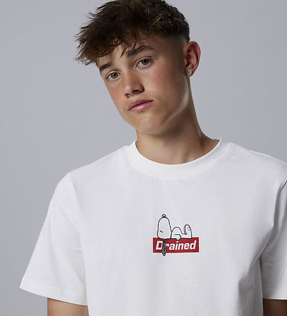 LMTD T-shirt - NlNaffy - White Alyssum