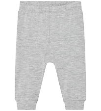 Minymo Bukser - Viskose - Grey Melange