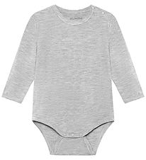 Minymo Body l/æ - Viskose - Grey Melange