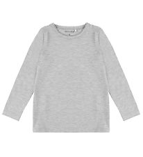 Minymo Bluse - MediumGreymelange