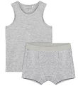 Minymo Undertøj - Viskose - Grey Melange