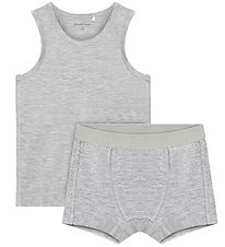 Minymo Undertøj - Viskose - Grey Melange