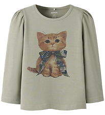 Name It Bluse - NmfBoloras - Shadow m. Kat