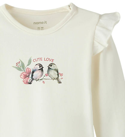 Name It Body l/æ - NbfBirdy - Cloud Dancer