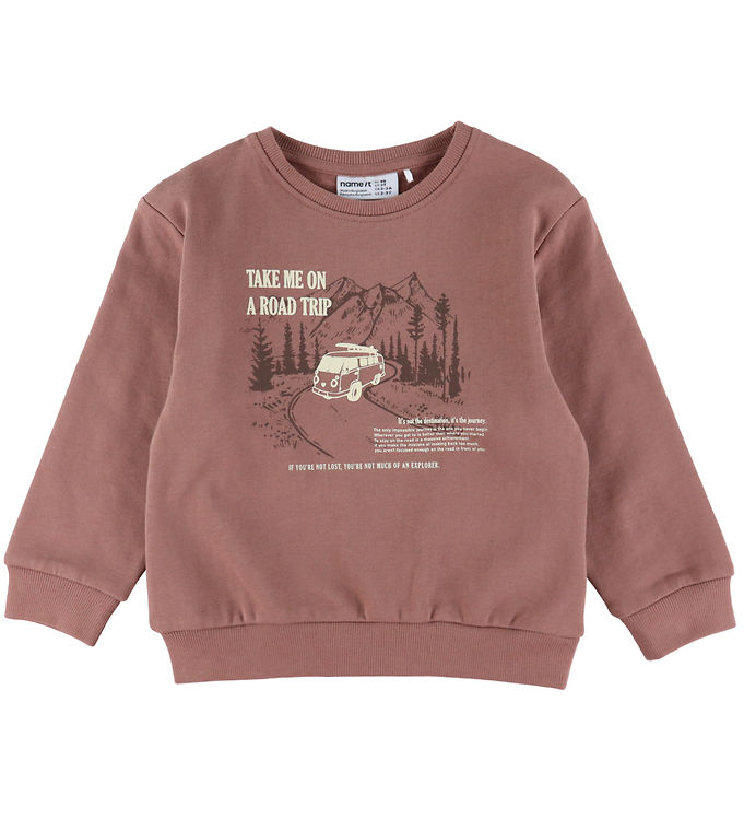 Name It Sweatshirt - NmmBalas - Chocolate Malt