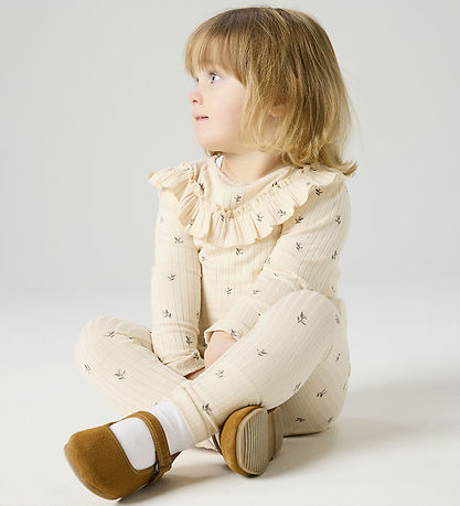 Name It Bluse - NmfBessa - Rib - Slim - Buttercream